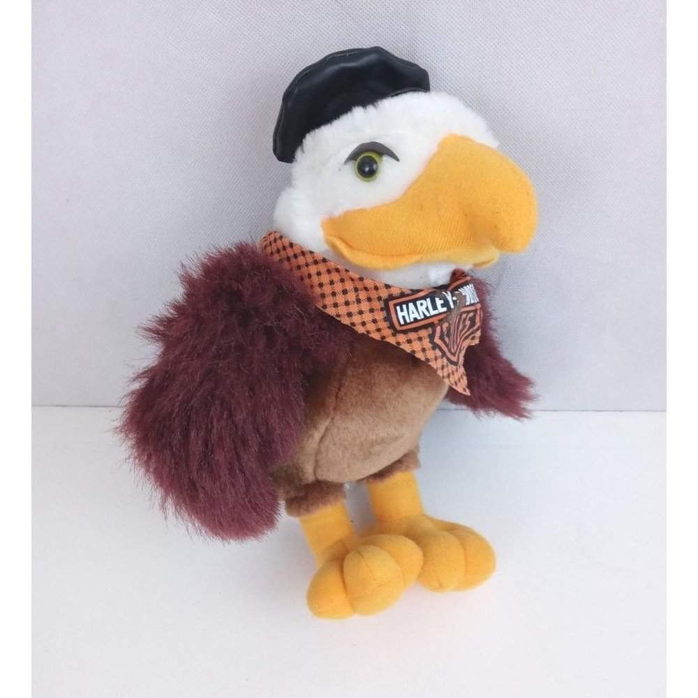 Vintage 1998 Official Licensed Harley Davidson Eagle Collectible 11" Plush